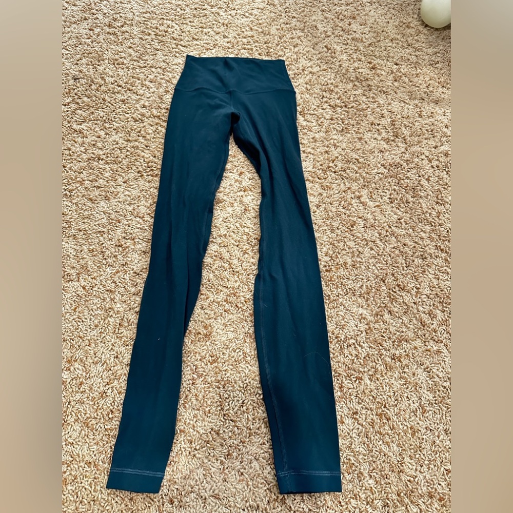 Blue/Green Lululemon Align Leggings sz 0